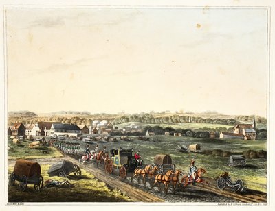 The village of Genappe by James Rouse